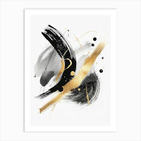 Abstract Brushstrokes Canvas Print 14 Art Print