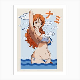 One Piece Anime Poster 28 Art Print