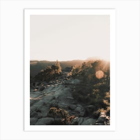 Mountain Sunrise Art Print