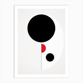 Minimal Abstract Shapes 5 Art Print