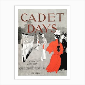 Cadet Days (1894), Edward Penfield Art Print