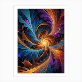 Abstract Fractal Art 5 Art Print