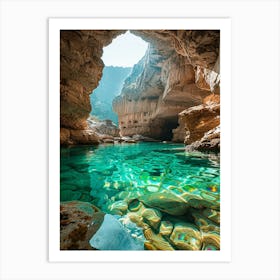 Cave In The Rock 37 Art Print