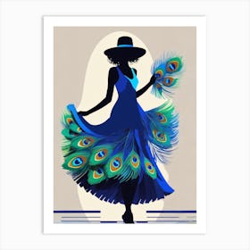 Sound Plume Dance Art Print