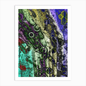 Modern Abstraction Of The Stain Art Print