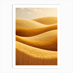 Wheat Field Affiche