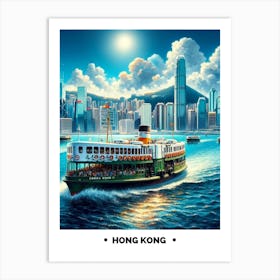 Hong Kong 3 Art Print