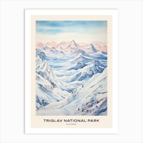 Triglav National Park Slovenia 4 Poster Art Print