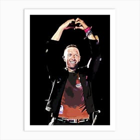 coldplay band music 7 Art Print