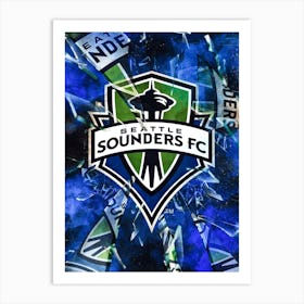 Seattle Sounders Fc Art Print