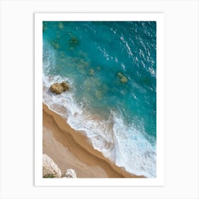 Beach - Beach Stock Videos & Royalty-Free Footage 16 Art Print