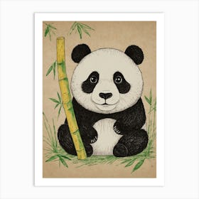 Panda Bear 15 Art Print