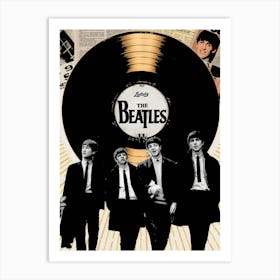Beatles Poster Art Print
