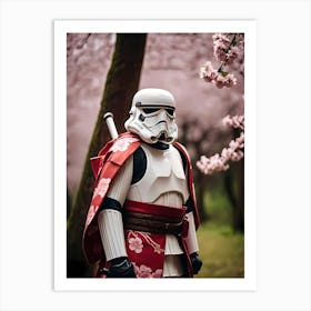 Stormtroopers Wearing Samurai Kimono (16) Art Print