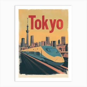 Aihrgdesign A Mid Century Modern Travel Poster For Tokyo Show Afbc099d E169 426e Bf18 D6be8e6aa7ea 1 Art Print