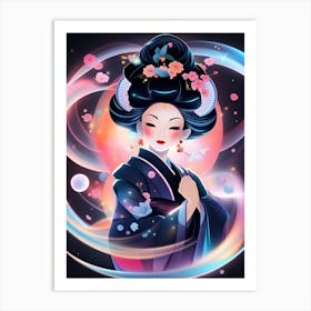 Geisha 1 Art Print