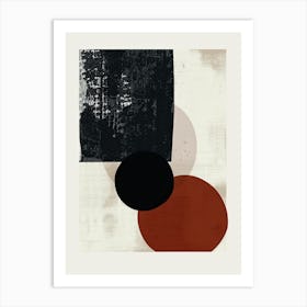 Oulu Stone Park Bauhaus Minimalist Art Print