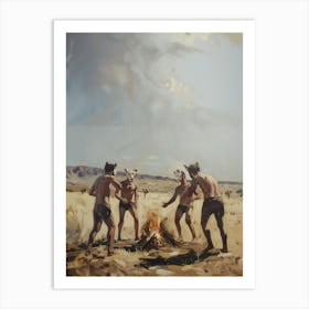 Boys Night Out 3 Fy V Art Print