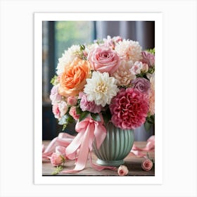 Valentine'S Day Bouquet Art Print