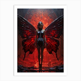 Faeries Butterfly Queen Art Print