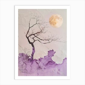 Lone Tree Canvas Print Art Print