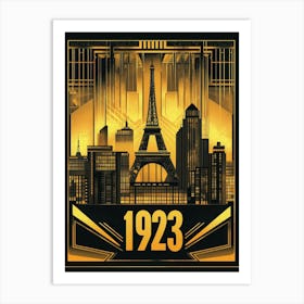 Aihrgdesign A Vintage Travel Poster Showcasing Art Deco Archi 43f02846 837b 4f94 B0ff 4682ac470be7 2 Poster