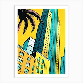 High-Rise Luxury Suites of Miami Art Print