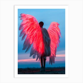 "Radiant Wings" 1 Art Print