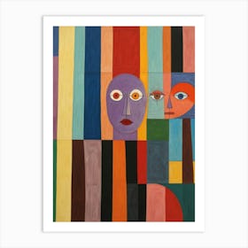 'Two Faces' Art Print