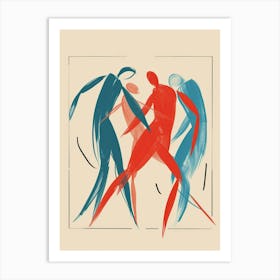 Dancers 9 Art Print