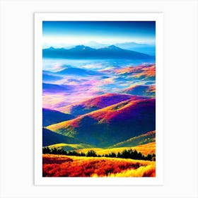 Colorful Landscape 2 Art Print