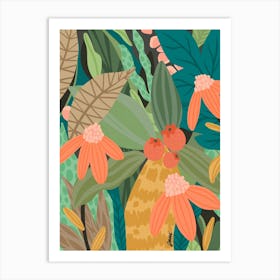 Tropical Jungle Art Print