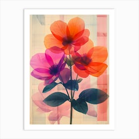 Flowers In A Vase 4 Art Print