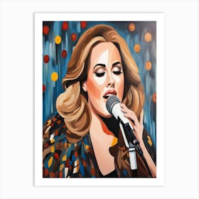 Adele 5 Art Print