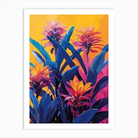 Tropical Flowers Art Print