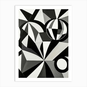 'Black And White' Art Print