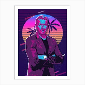 Christian 80s Retro Art Print