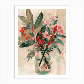 Flowers In A Vase 33 Art Print