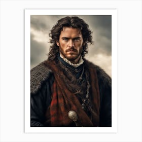 Scottish Highlander Art Print