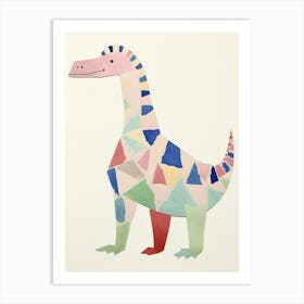 Nursery Dinosaur Art Lambeosaurus Art Print