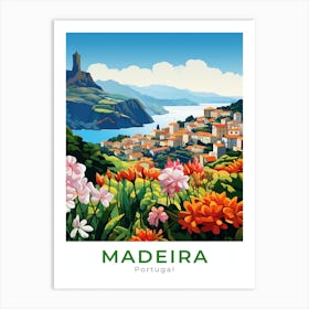 Portugal Madeira Travel Art Print