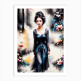 Chinese Girl 5 Art Print