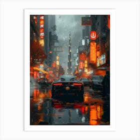 Supercar Art Print