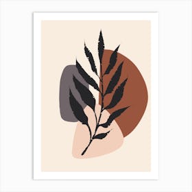 Abstract Leaf 2 Art Print