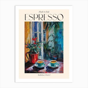 Parma Espresso Made In Italy 4 Poster Art Print