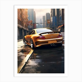 Need For Speed 1 Art Print