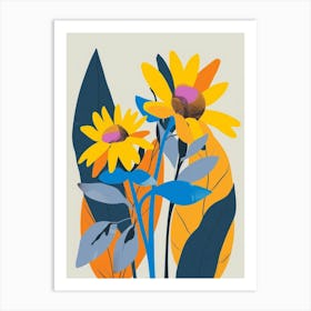 'Sunflowers' 5 Art Print