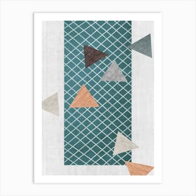 Triangles Art Print