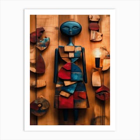 Puzzle Doll 2 Art Print