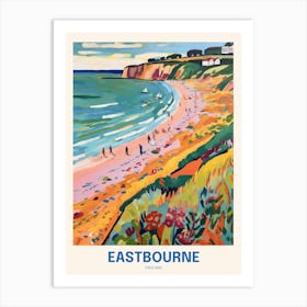 Eastbourne England 2 Uk Travel Poster Art Print
